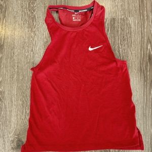 XS Nike Red Women's Running Tank